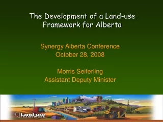 The Development of a Land-use Framework for Alberta