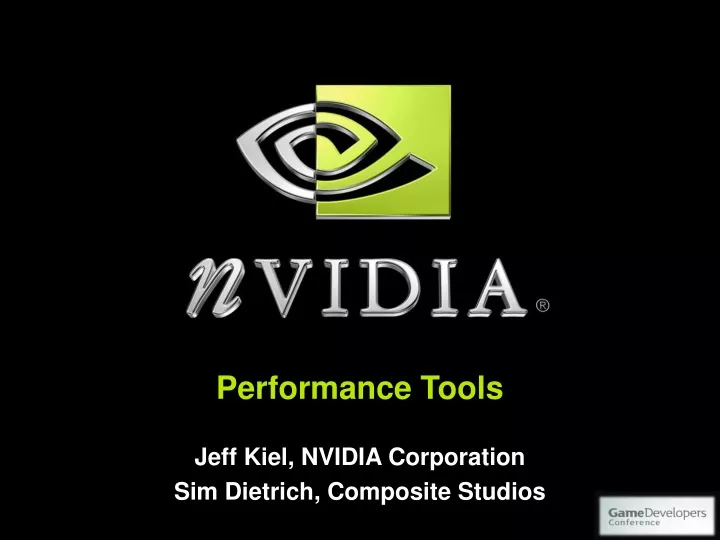 performance tools