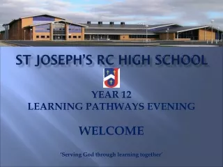 St joseph’s  rc  high school