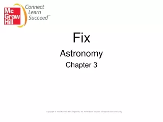 Fix  Astronomy Chapter 3