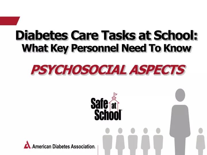 diabetes care tasks at school what key personnel