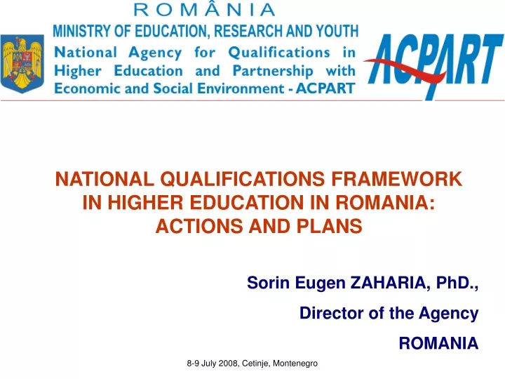 national qualifications framework in higher