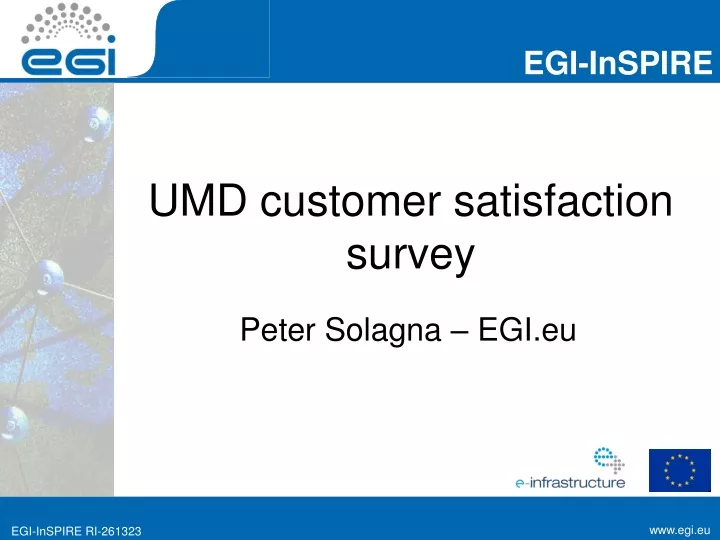 umd customer satisfaction survey