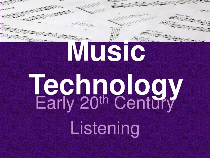 music technology