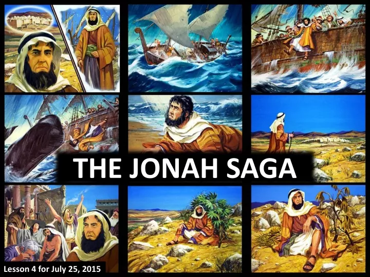 the jonah saga