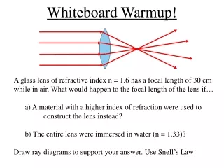 Whiteboard Warmup!