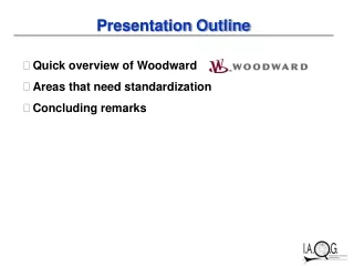 Presentation Outline