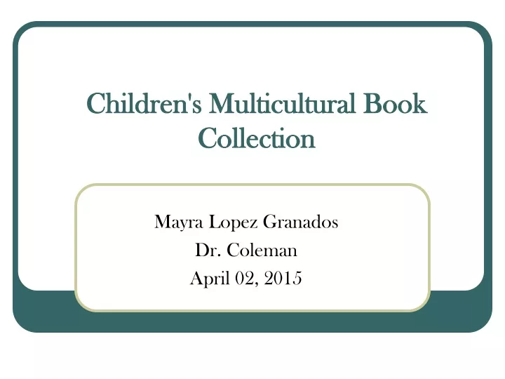 children s multicultural book collection
