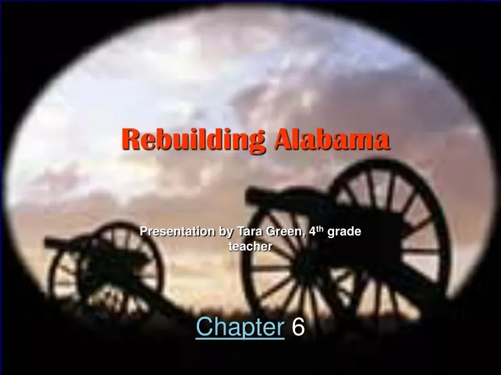 rebuilding alabama
