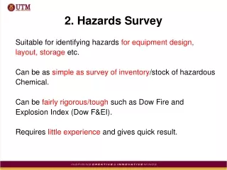 2. Hazards Survey