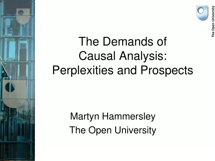 martyn hammersley the open university