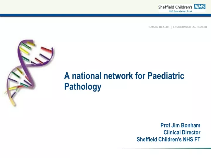 a national network for paediatric pathology