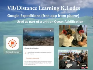 VR/Distance Learning K.Lodes