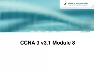 CCNA  3  v3. 1  Module 8