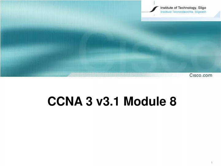 ccna 3 v3 1 module 8