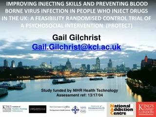 Study funded by NIHR Health Technology Assessment ref: 13/17/04