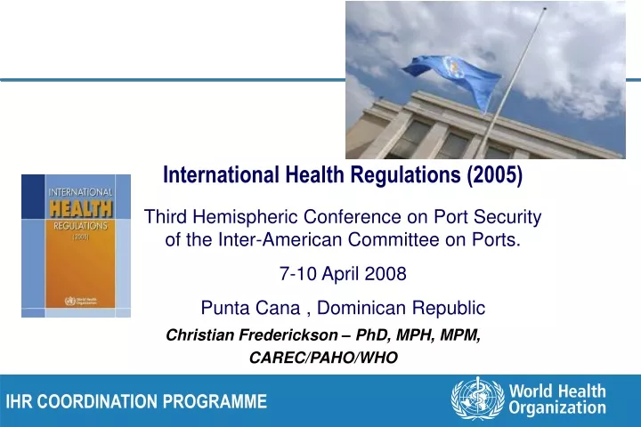 international health regulations 2005 third