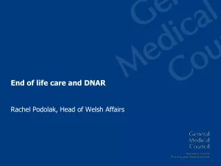 End of life care and DNAR