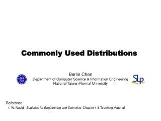 Commonly Used Distributions