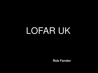 LOFAR UK