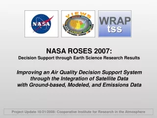 Improving an Air Quality Decision Support System through the Integration of Satellite Data