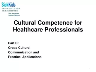 Part B:  Cross-Cultural  Communication and  Practical Applications