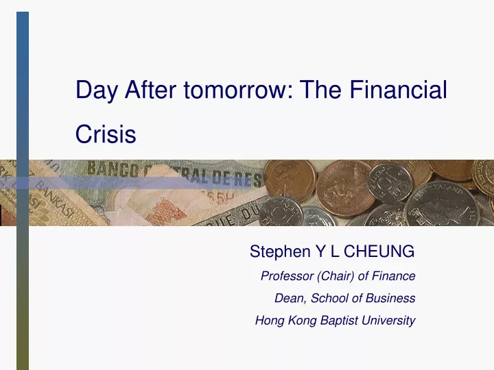 day after tomorrow the financial crisis