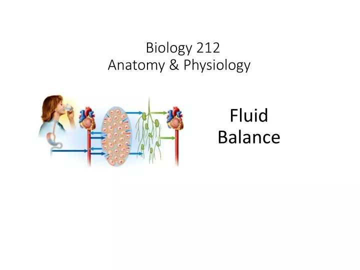 biology 212 anatomy physiology i