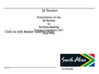 SA Tourism