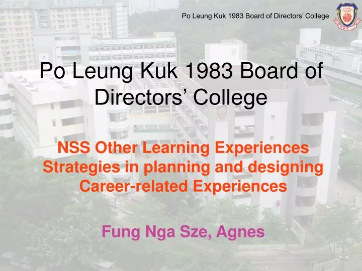 po leung kuk 1983 board of directors college