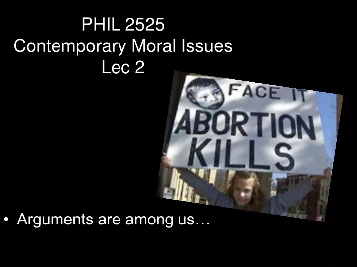 phil 2525 contemporary moral issues lec 2