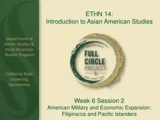 Department of Ethnic Studies &amp; Asian American Studies Program