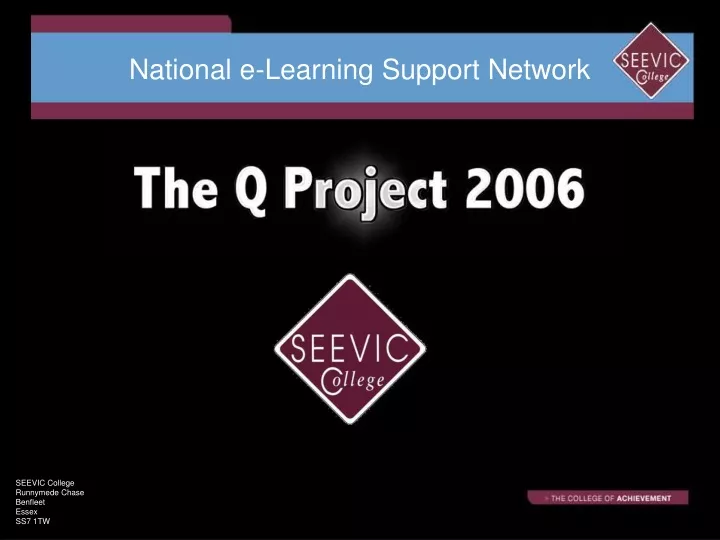 national e learning support network