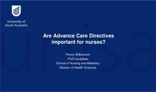 Are Advance Care Directives important for nurses?
