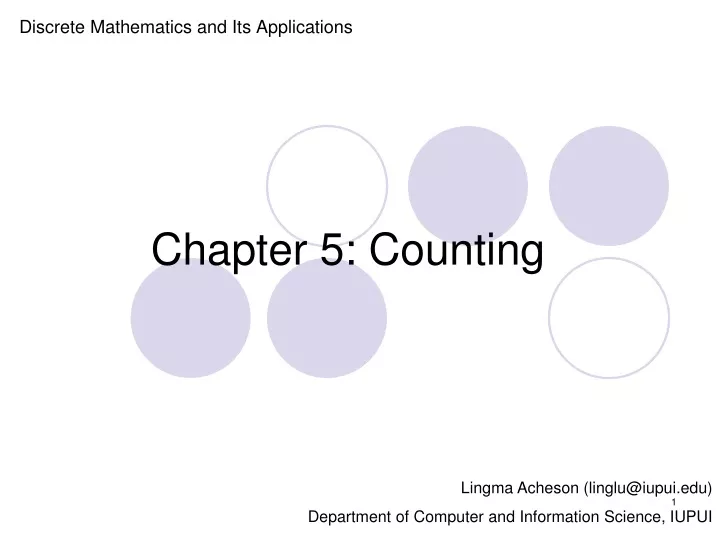 chapter 5 counting