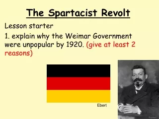 The Spartacist Revolt