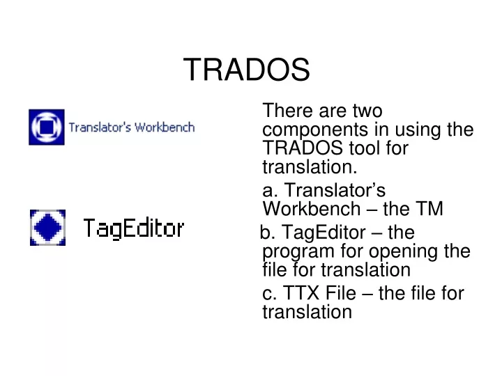 trados