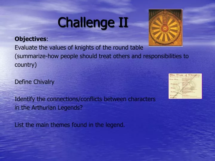 challenge ii