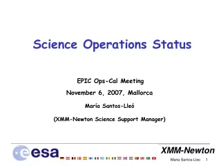 Science Operations Status