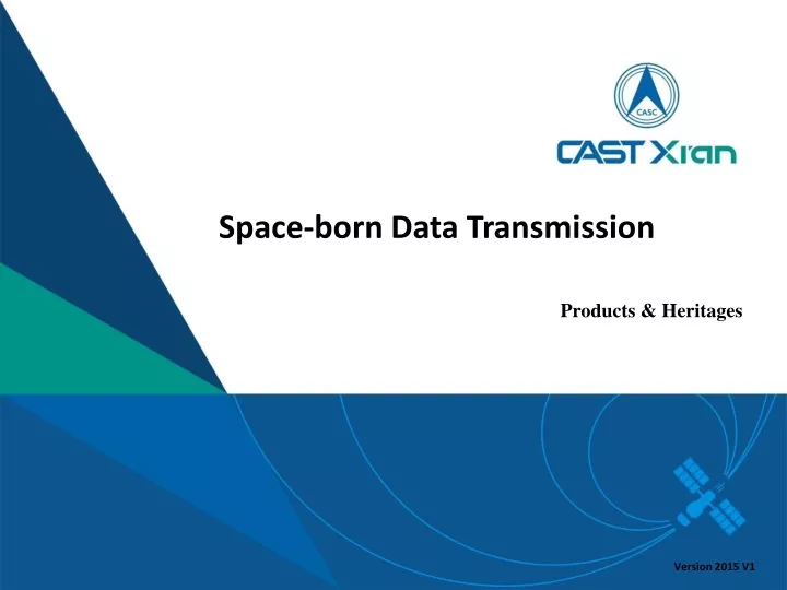 space born data transmission