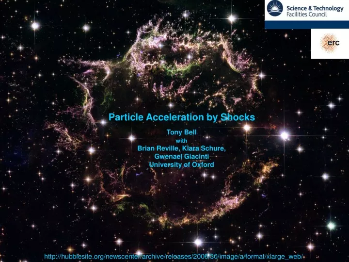 particle acceleration by shocks