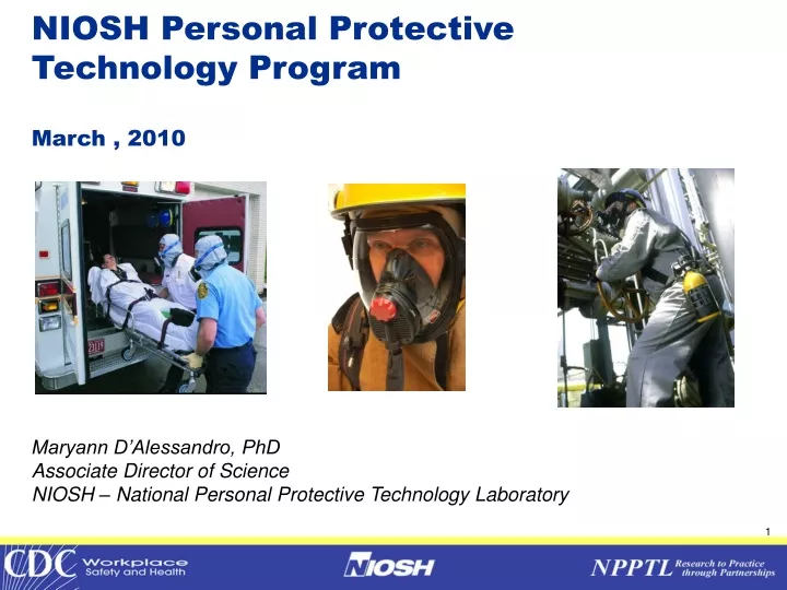 niosh personal protective technology program