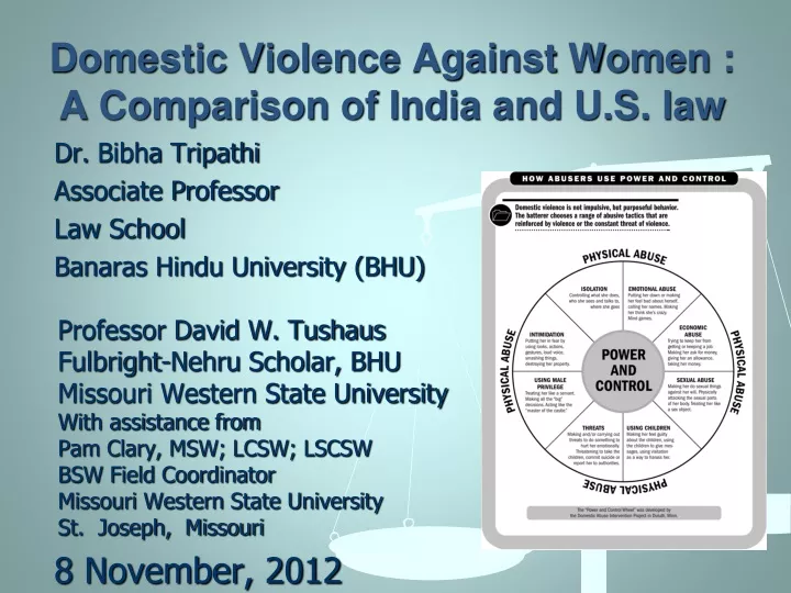 domestic violence against women a comparison of india and u s law