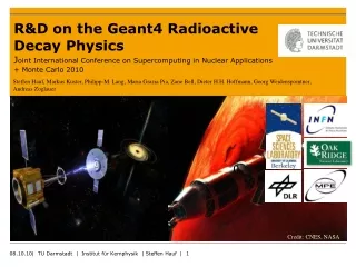 R&amp;D on the Geant4 Radioactive Decay Physics