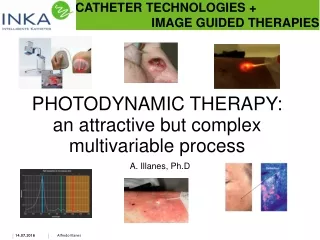PHOTODYNAMIC THERAPY: an attractive but complex multivariable process