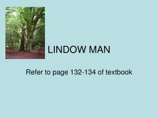 LINDOW MAN