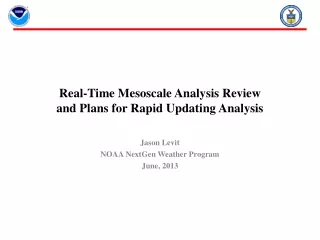 Real-Time Mesoscale Analysis Review  and Plans for Rapid Updating Analysis