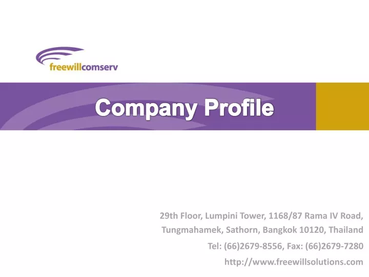 company profile