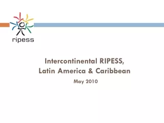 Intercontinental RIPESS,  Latin America &amp; Caribbean May 2010