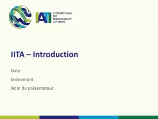 IITA – Introduction